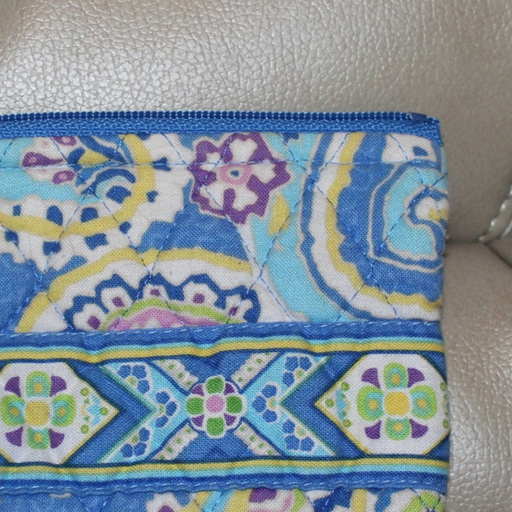 Vera Bradley Capri Blue Coin Purse